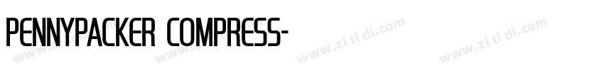 Pennypacker Compress字体转换